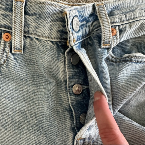 Levi’s Wedgie‎ Straight Jeans Size 26 X 26 - Picture 7 of 10